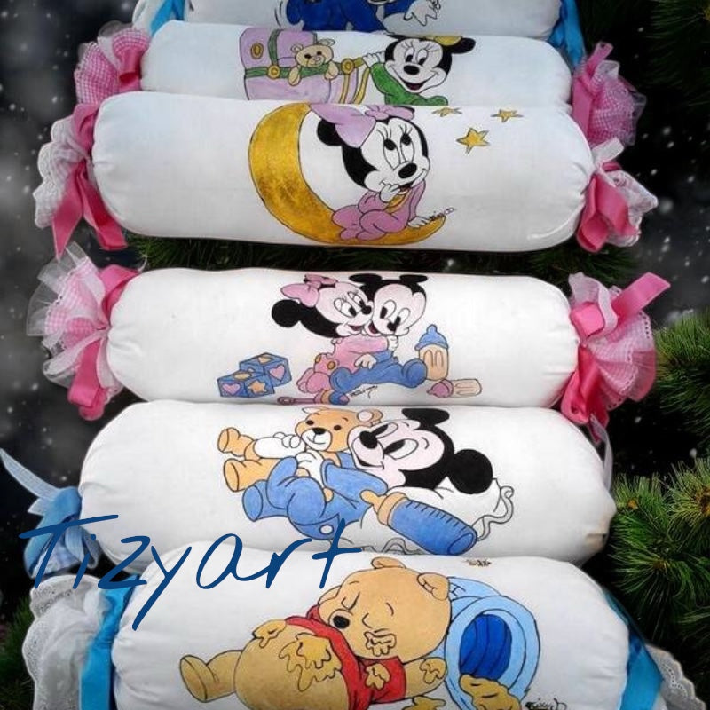 Cuscini  caramelle decorativi dipinti a mano – Tizyart ✨