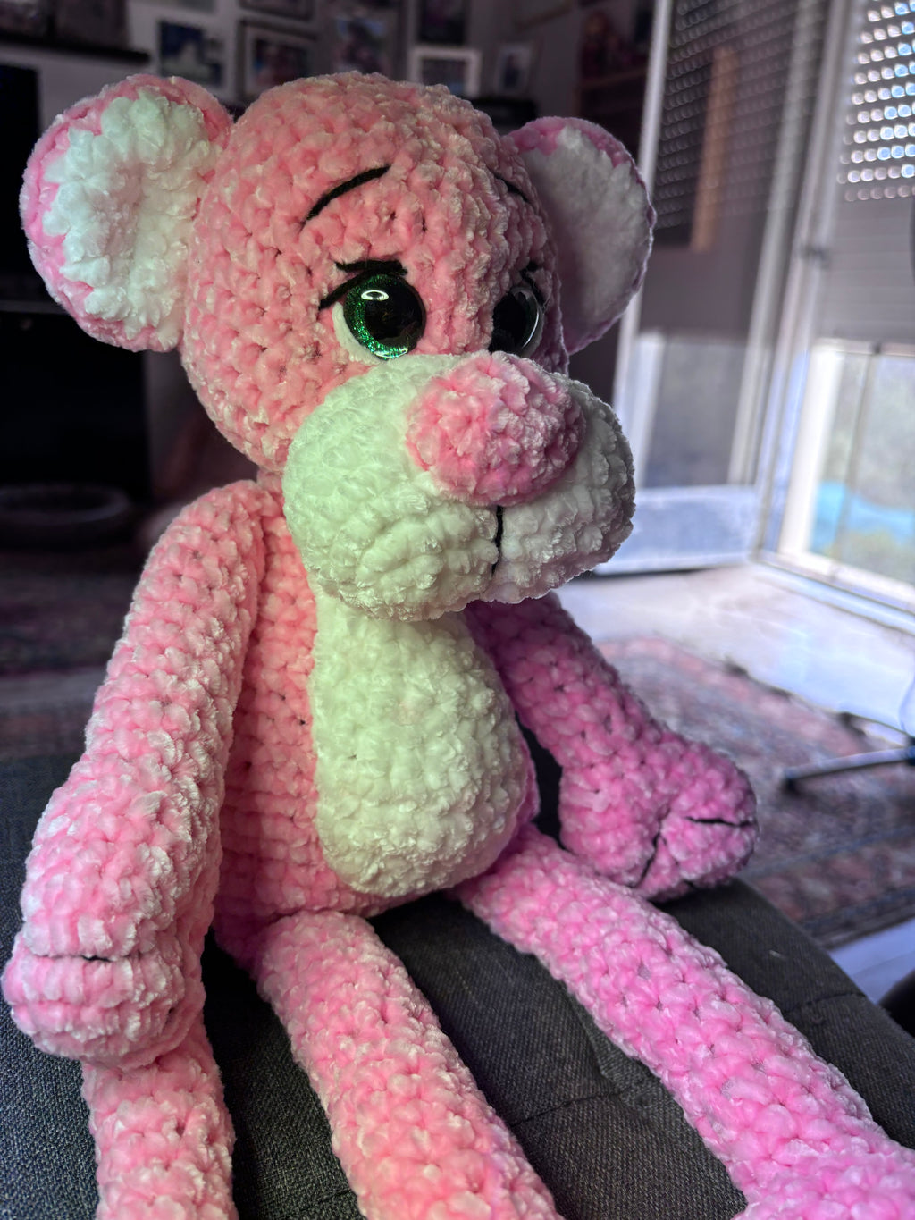 🩷 Pantera Rosa Baby – 50 cm | Tizyart