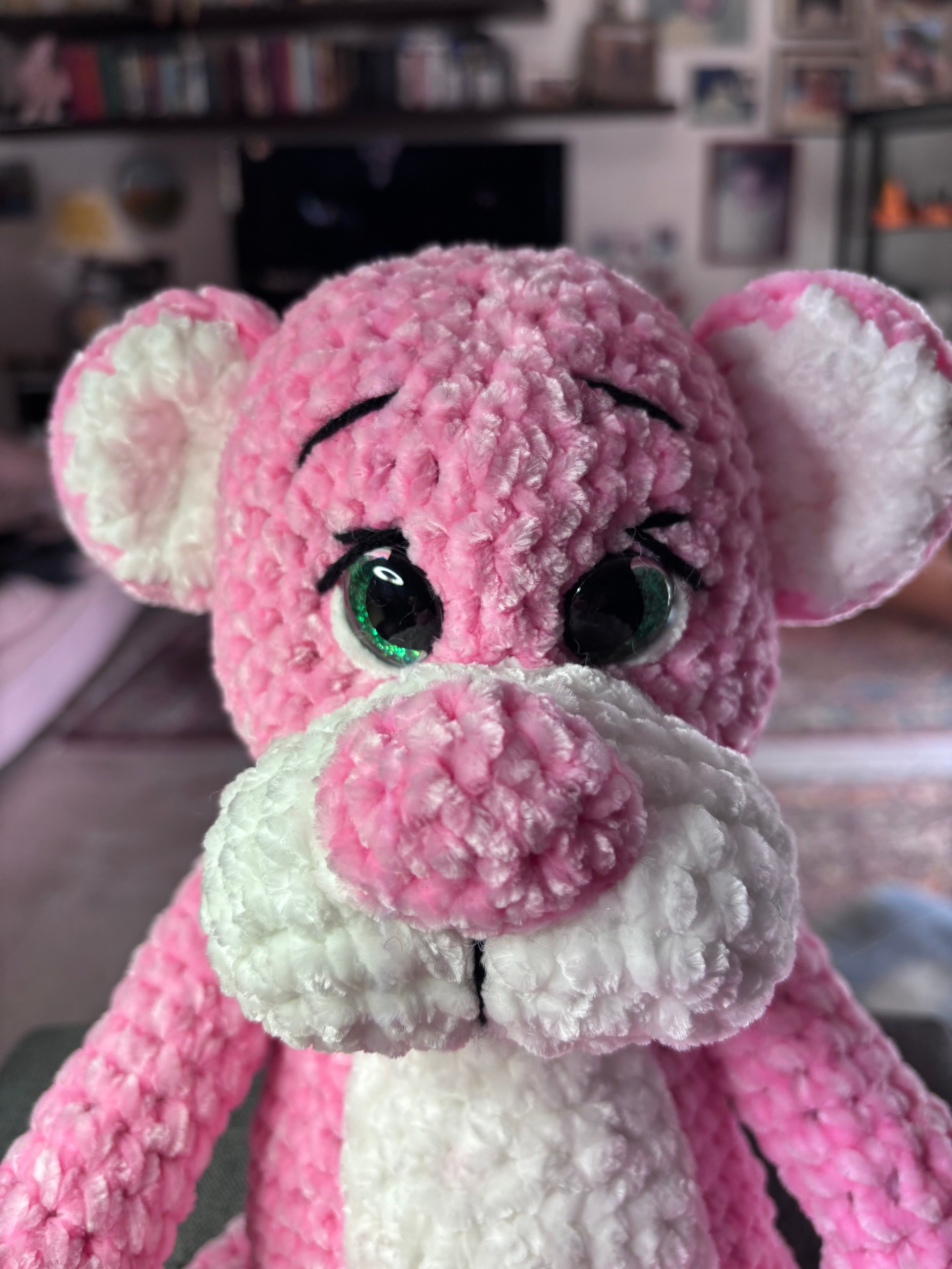 🩷 Pantera Rosa Baby – 50 cm | Tizyart