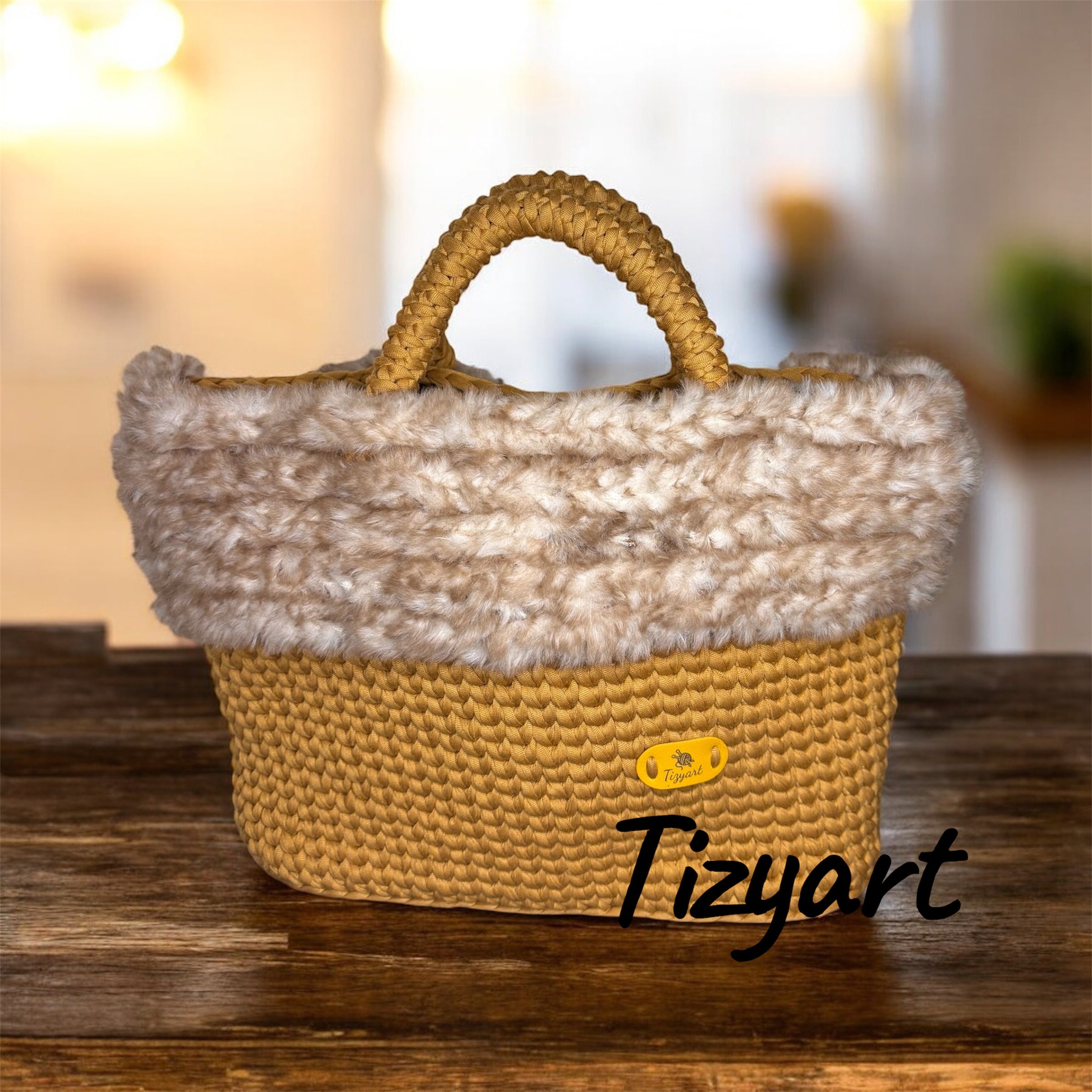 Borsa Tizyart fatta a mano – Morbida eleganza