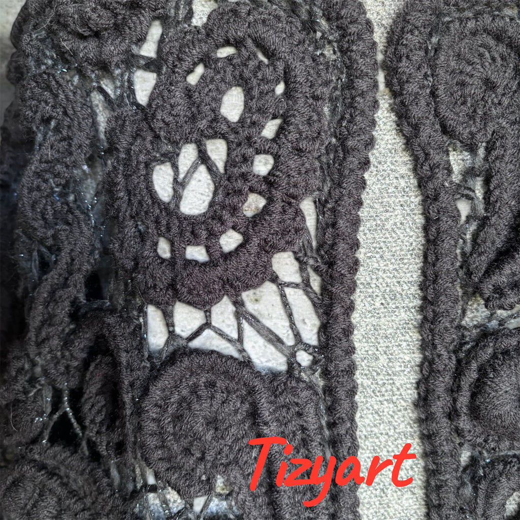 Cappotto artigianale Freeform – pezzo unico Tizyart