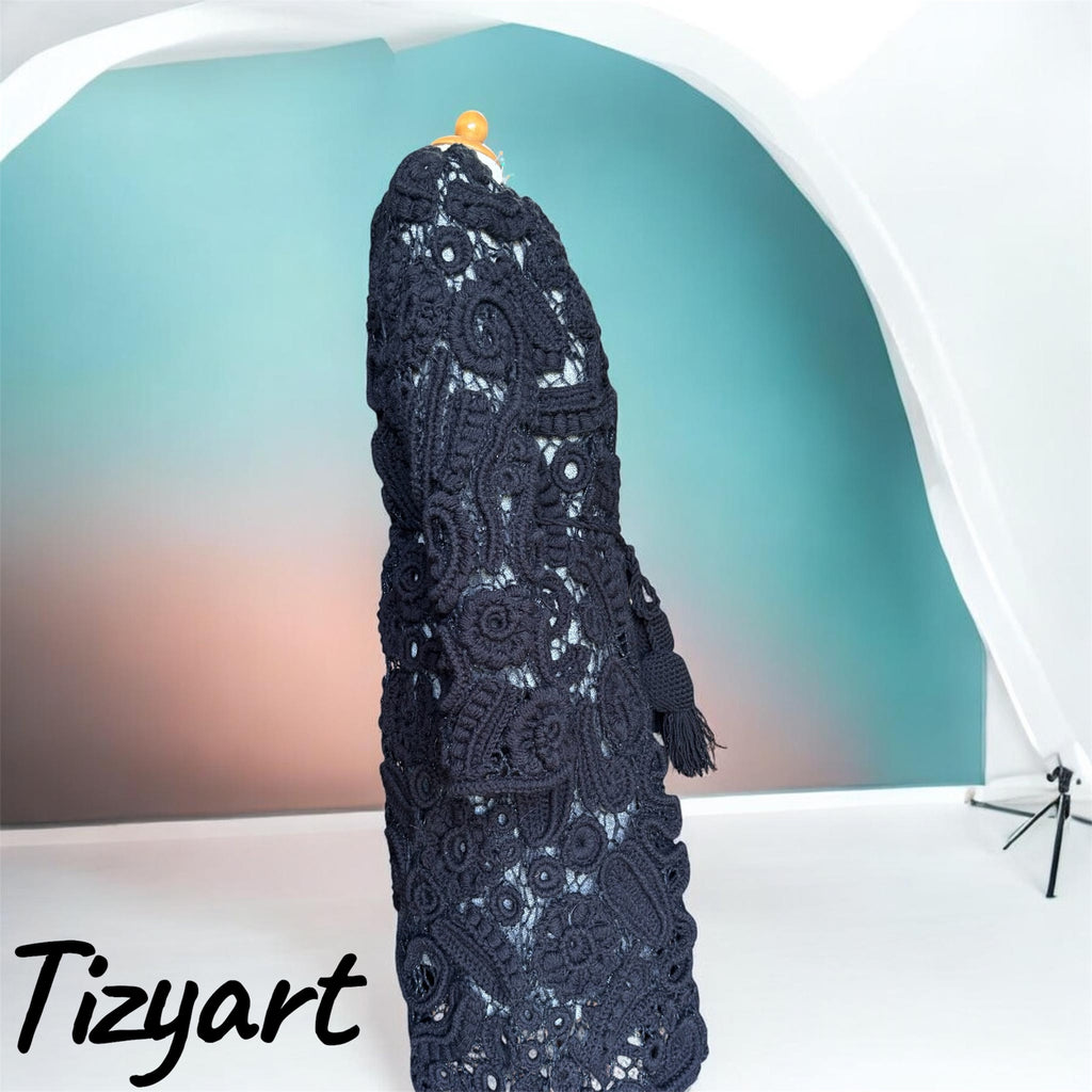 Cappotto artigianale Freeform – pezzo unico Tizyart